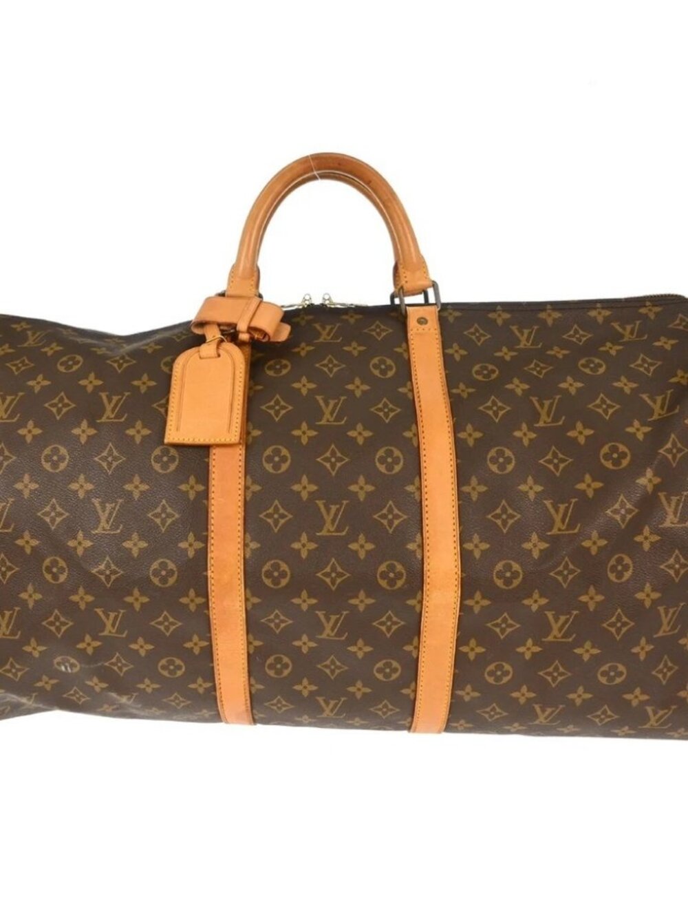 Louis Vuitton Monogram Keepall 60 Duffle Handbag